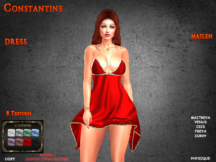 [JC CONSTANTINE] Mailen Dress