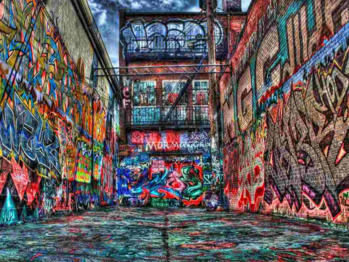 Graffiti Alley Texture