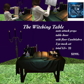 Witches spell table Midnight Summons-Box LI=22