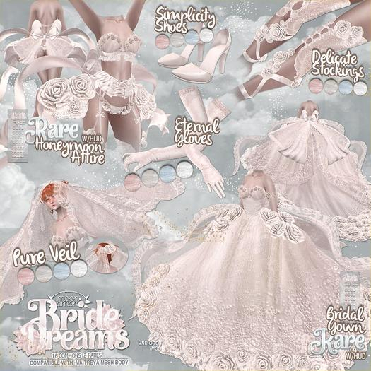 :Moon Amore: Bride Dreams /  Bridal Gown RARE