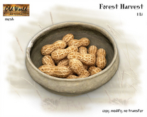 Forest Harvest - Bowl of peanuts - Old World - Gadren Decotations - Fall