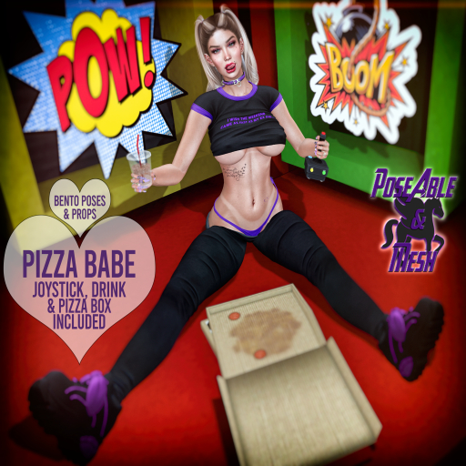 PoseAble & Mesh ~ Pizza Babe