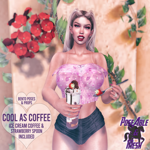 PoseAble & Mesh ~ Cool As Coffee