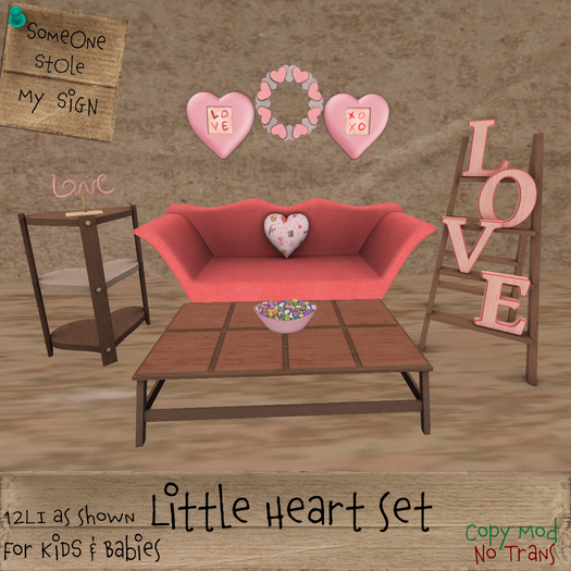 SSMS -[Little Heart Set]