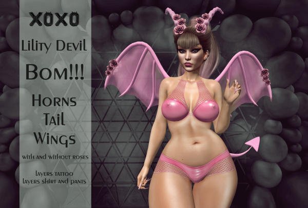 XOXO -  Lility Devil Pink BOM!