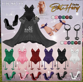 22. ERSCH - Bat Hory Gacha {Lara} Bracelets&Rings -pink-