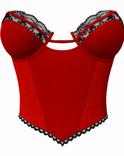 *CK* Dreamy top RED