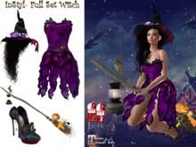 InStyl- Full Set Witch Lilac (Maitreya, Slink ,Belleza) - Promotional price until 11.10.