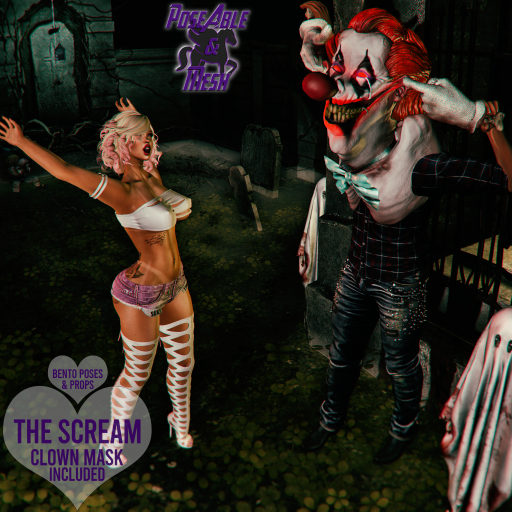 PoseAble & Mesh ~ The Scream