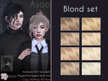 [^.^Ayashi^.^] Asao hair-Blond set
