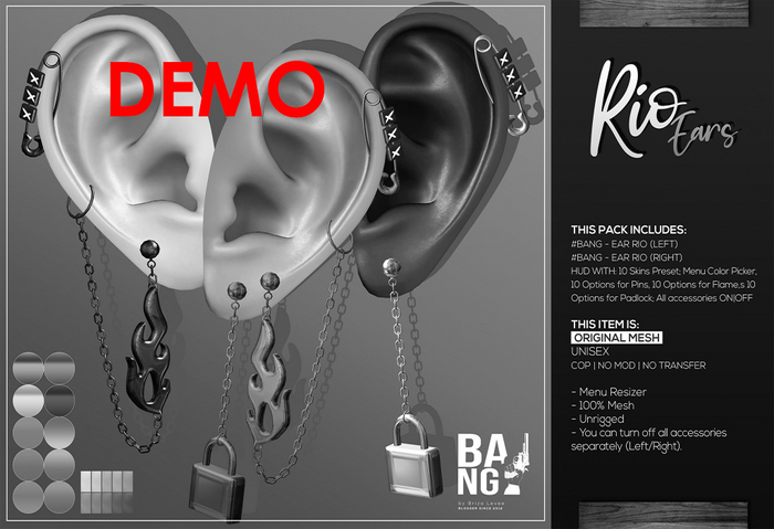 DEMO #BANG . Ears Rio *Wear*