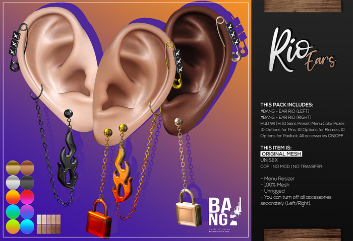 #BANG . Ears Rio *Wear*