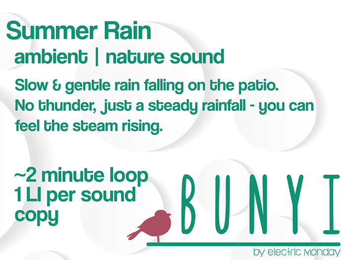 Bunyi Nature Sounds - Summer Rain