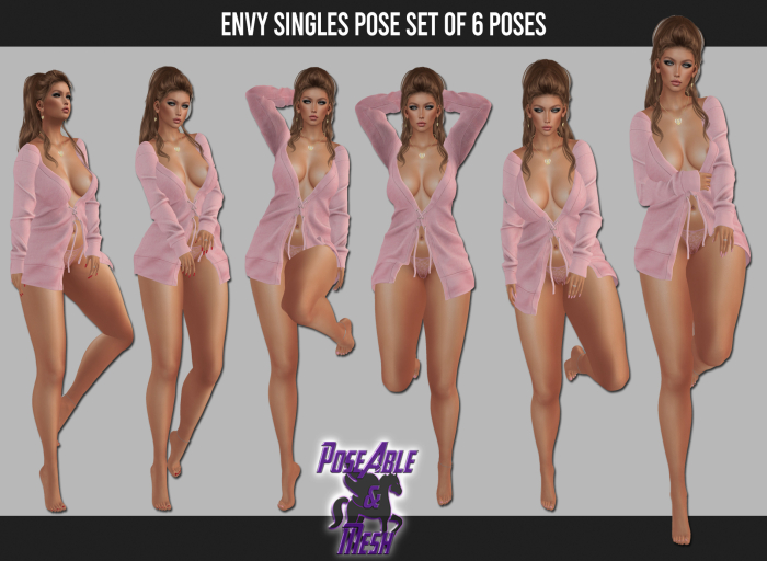 PoseAble ~ Envy 6 Pose Set
