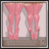 [HC] Aislin Rose Vinyl Thigh Boots for Kupra, Legacy, Slink, Belleza, Maitreya, eBody, Signature & Tonic