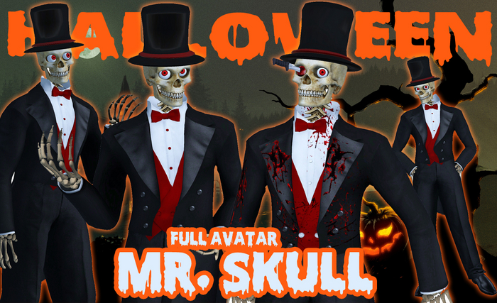 MR. SKULL (FULL AVATAR)