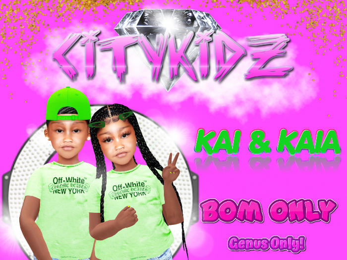 {CITYKIDZ} - Kai + Kaia (SHAPE ONLY)
