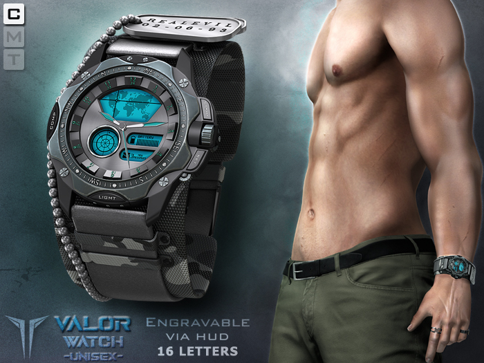 **RE** Valor Watch  - Unisex * MESH * (*Striker Collection*)