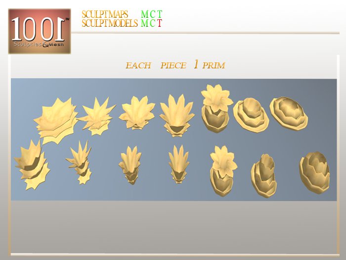 Full Perms Flowers Set For Creators