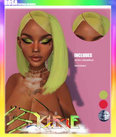 Rosa Hair Demo