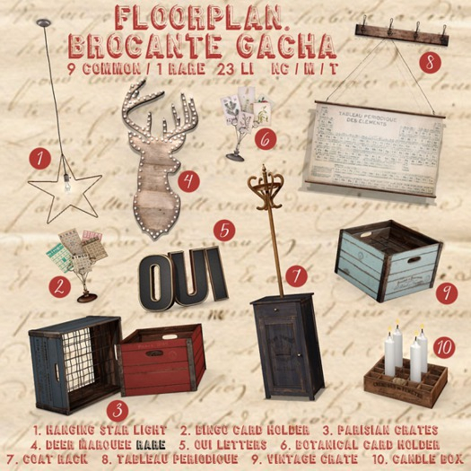 floorplan. parisian crates