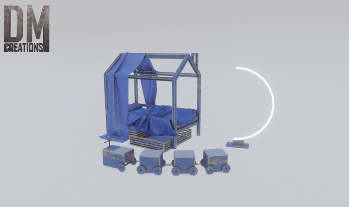 Bed Moon Full Perm Mesh