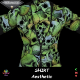 M - Shirt - Psycho Skulls #5 - Aesthetic