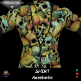 M - Shirt - Psycho Skulls #3 - Aesthetic