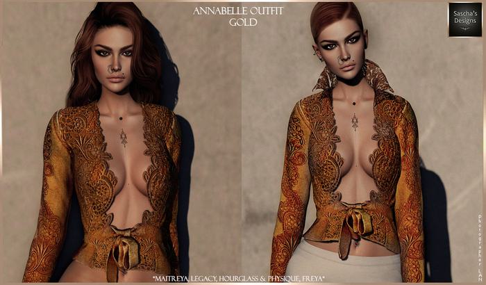 SAS - Annabelle Gold Outfit (MB)