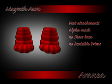 Cartoon Neko Paws (red)