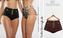 Caroline Shorts Burgundy - Maitreya Lara, Lara Petite, Kupra Original, Legacy - FashionNatic