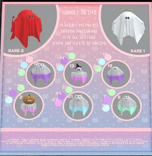 7 {TKC} Ghooly cuties ~ Kitty ~ Pr