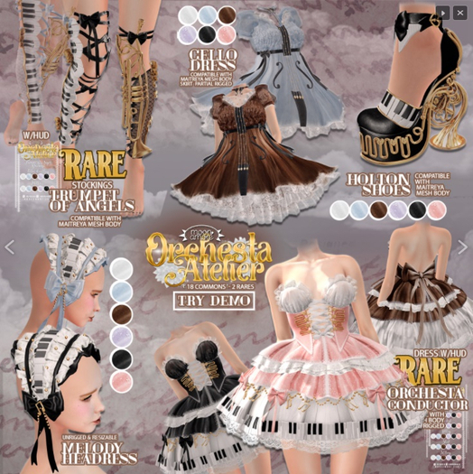 :Moon Amore: Melody Headdress /  Rose