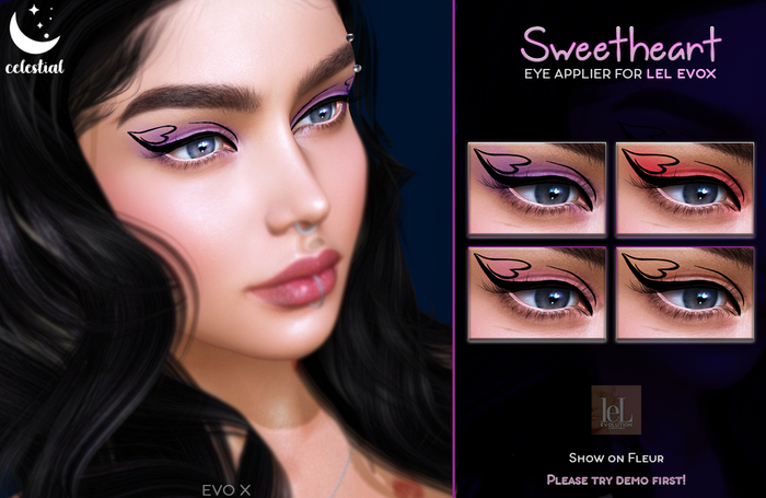 CELESTIAL: SWEETHEART EYE APLLIER FOR LEL EVO X