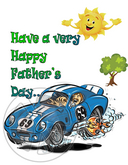 Have a very happy Father's Day C245 Greeting Card