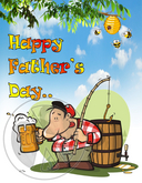 Happy Father's Day C241 Greeting Card
