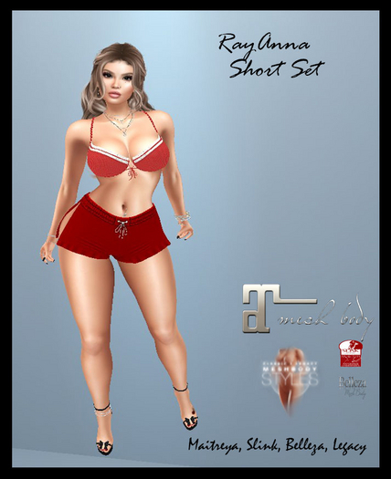 *Shae's Designs Rayanna red Polk Dots