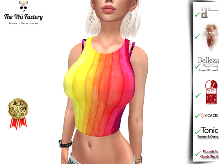 Tank Top Strip Pride Proud