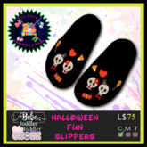 *LVD* Halloween Fun Slippers - Toddler