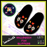 *LVD* Halloween Fun Slippers - Tweeneedoo