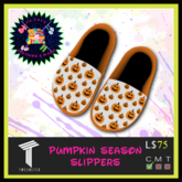 *LVD* Pumpkin Season Slippers - Tweenster