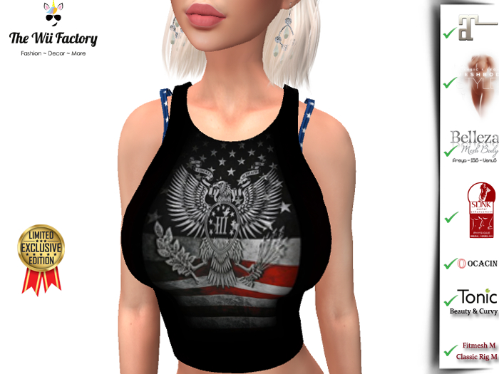 Tank Top Strip USA