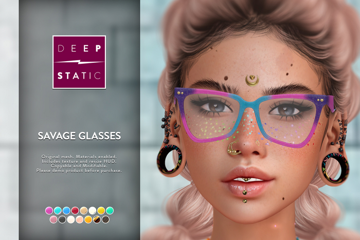 Savage Glasses by DEEP STATIC