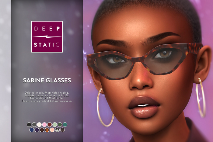 Sabine Glasses by DEEP STATIC