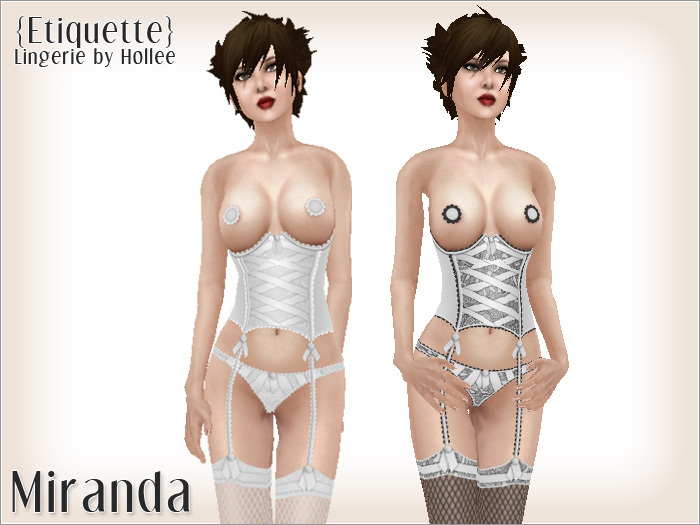{Etiquette} Miranda - Cloud White