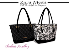 Zara Mesh - Fashion - Charlotte Handbag - FULL PERM MESH