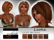 Leotie light browns - Hair Extreme