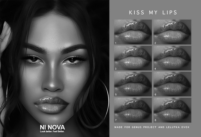 NI NOVA. Kiss My Lips  (Lelutka X) (DEMO 2)
