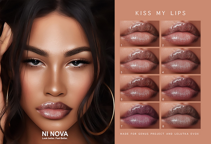 NI NOVA. Kiss My Lips (Lelutka X) (Unpacker)