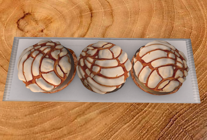 DFS Conchas with Chocolate Cream